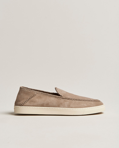 Mies | Loaferit | Giorgio Armani | Soft Suede Loafers Sand