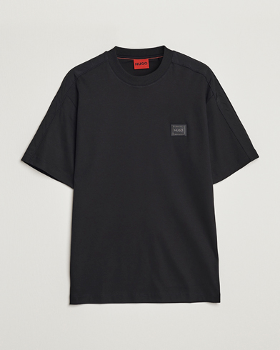 Mies |  | HUGO | Dalix Logo Crew Neck T-Shirt Black