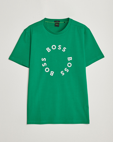 Mies | BOSS GREEN | BOSS GREEN | Circle Logo Crew Neck T-Shirt Open Green