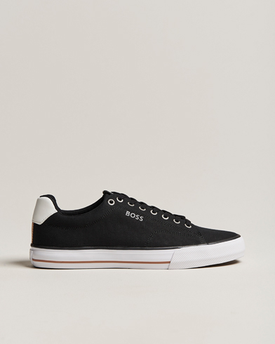 Mies |  | BOSS | Aiden Canvas Sneaker Black