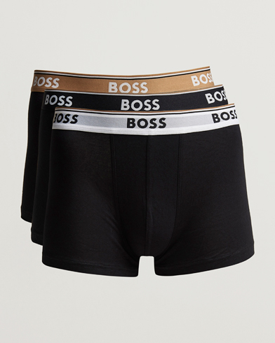 Mies | BOSS | BOSS BLACK | 3-Pack Trunk Boxer Black