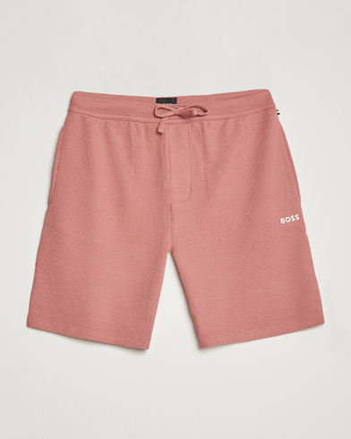 Mies | Rennot shortsit | BOSS BLACK | Waffle Logo Shorts Open Pink