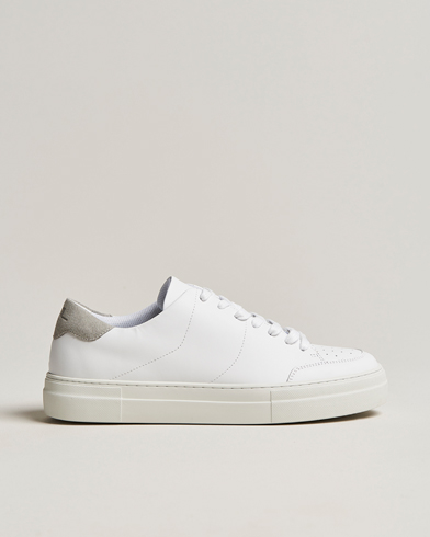 Mies | Business & Beyond | J.Lindeberg | Art Signature Leather Sneaker White