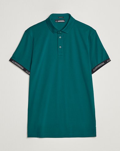 Mies |  | J.Lindeberg | Guy Regular Fit Polo Rain Forest