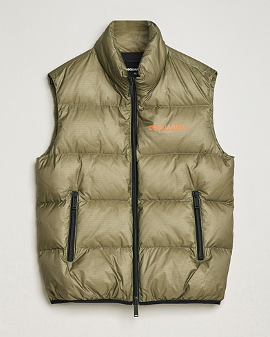 Mies |  | Dsquared2 | Down Puffer Vest Military Green