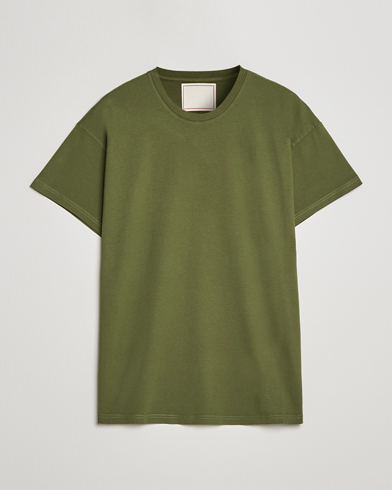 Mies |  | Jeanerica | Marcel Crew Neck T-Shirt Army Green