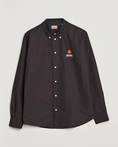 Mies | KENZO | KENZO | Boke Flower Crest Casual Shirt Black