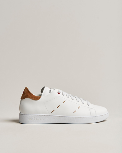 Mies | Kiton | Kiton | Plain Sneakers White Calf