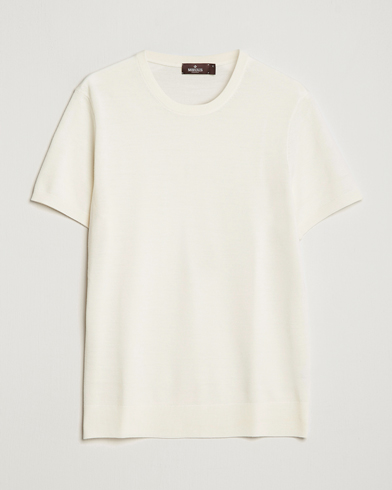 Mies | Morris Heritage | Morris Heritage | Alberto Knitted T-Shirt White