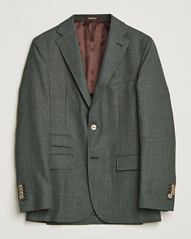 Mies | Puvut | Morris Heritage | Keith Tropical Wool Suit Blazer Green