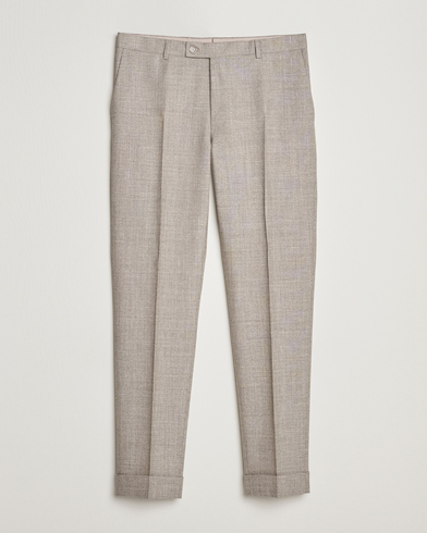 Mies | Suorat housut | Morris Heritage | Jack Tropical Suit Trousers Khaki
