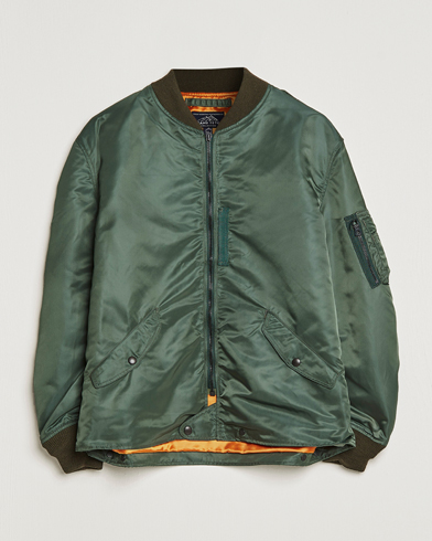Mies | Japanese Department | Rocky Mountain Featherbed | Nylon Bomber Jacket Olive
