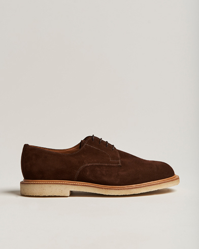 Mies | Derby-kengät | Sanders | Archie Gibson Suede Derby Polo Snuff