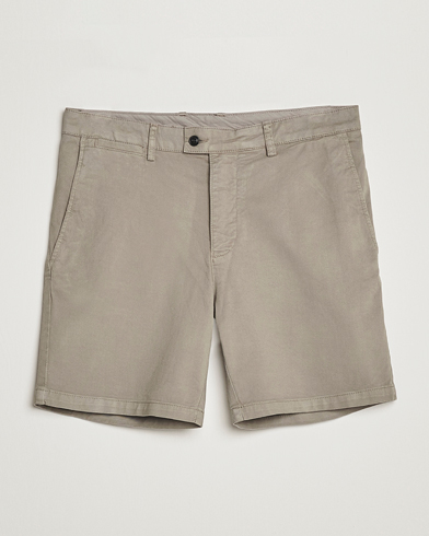 Mies | Chino-shortsit | Tiger of Sweden | Caid Cotton Shorts Dusty Green