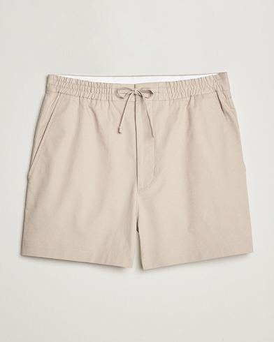 Mies | Pellavashortsit | Tiger of Sweden | Birch Linen Shorts Cream Sand