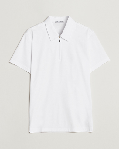 Mies | Tiger of Sweden | Tiger of Sweden | Laron Mercerized Cotton Shirt Pure White
