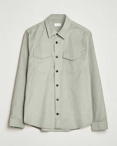 Mies | Tiger of Sweden | Tiger of Sweden | Arnou Cotton Overshirt Shadow