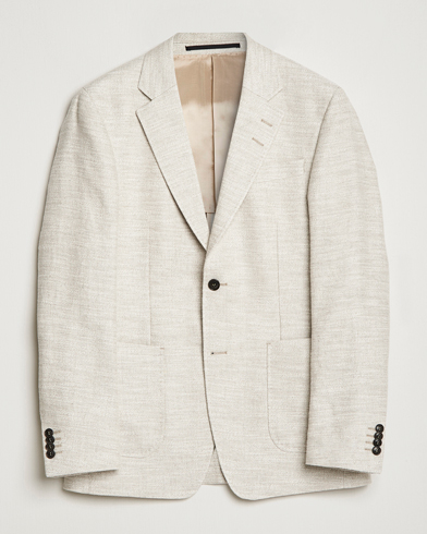 Mies |  | Tiger of Sweden | Jeffery Hampa Cotton Jacket Light Ivory