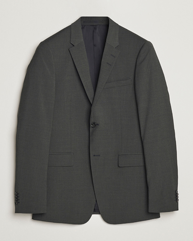 Mies |  | Tiger of Sweden | Jerretts Wool Travel Suit Blazer Olive Extreme