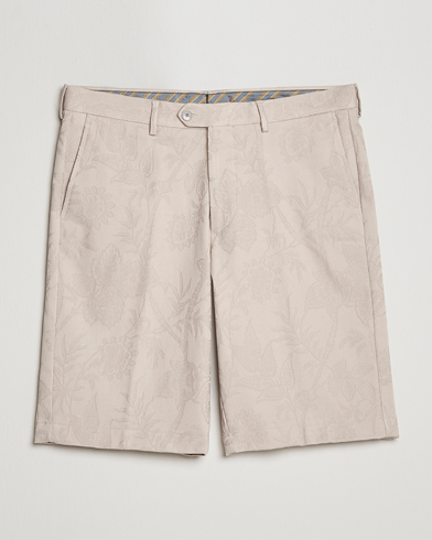 Mies | Etro | Etro | Jacquard Weave Shorts Beige