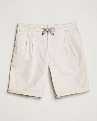 Mies | Chino-shortsit | Brunello Cucinelli | Drawstring Shorts Light Beige