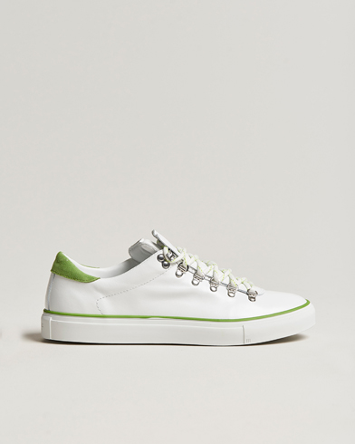 Mies |  | Diemme | Marostica Low Sneaker White Nappa Lime