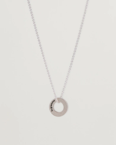 Mies | Korut | LE GRAMME | Circle Necklace Le 1.1 Sterling Silver