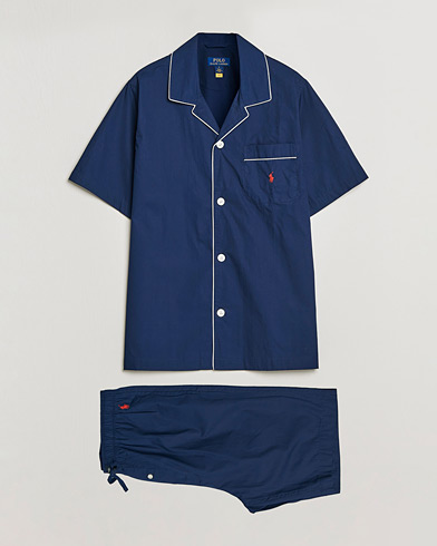 Mies | Yöpuvut ja kylpytakit | Polo Ralph Lauren | Cotton Short Pyajama Set Navy