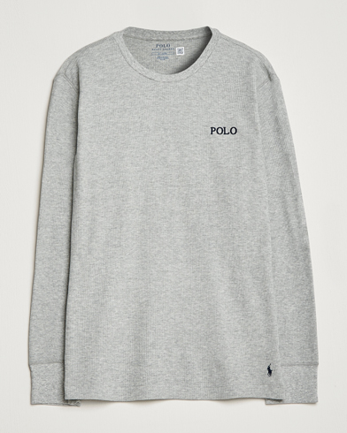 Mies | T-paidat | Polo Ralph Lauren | Waffle Long Sleeve Crew Neck Andover Heather