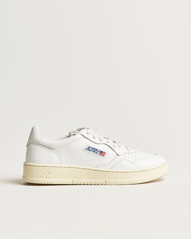 Mies | Tennarit | Autry | Medalist Low Leather Sneaker White