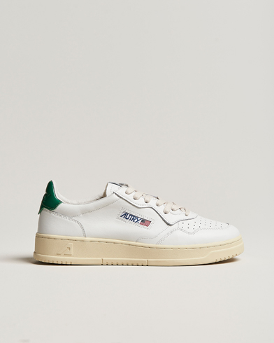 Mies | Kengät | Autry | Medalist Low Leather Sneaker White/Green