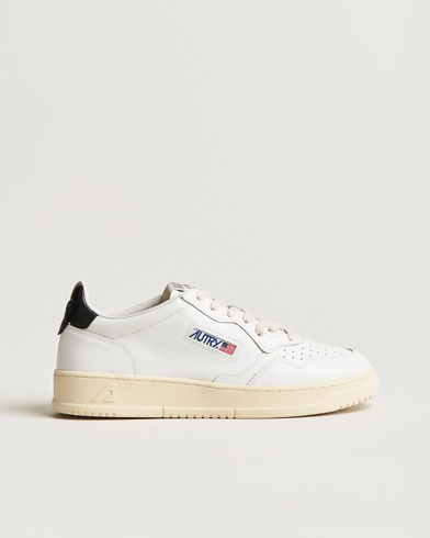 Mies | Tennarit | Autry | Medalist Low Leather Sneaker White/Black