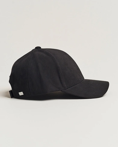 Mies |  | Varsity Headwear | Alcantara Baseball Cap  Notte Black