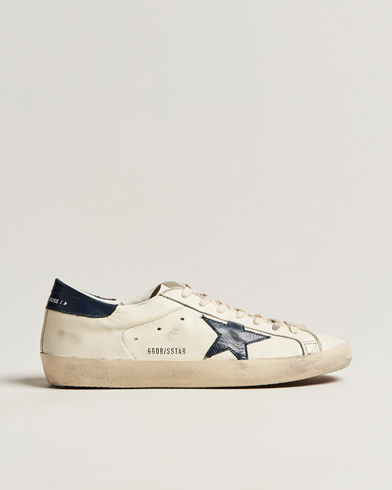 Mies | Uutuudet | Golden Goose Deluxe Brand | Super-Star Sneakers White/Midnight