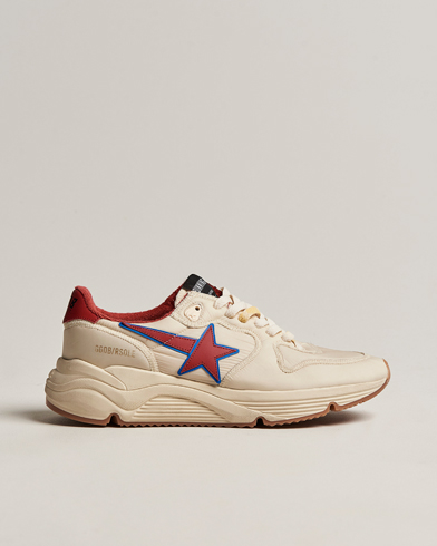 Mies | Kengät | Golden Goose Deluxe Brand | Running Sole Sneakers White/Red