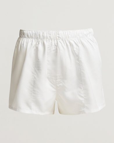 Mies | Alushousut | CDLP | Woven Slim Boxer Shorts White