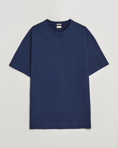 Mies |  | Massimo Alba | Nevis Short Sleeve T-Shirt Navy
