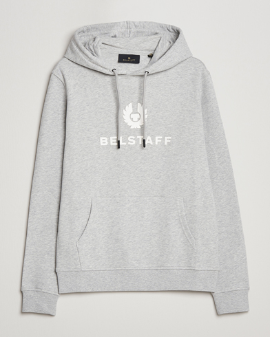 Mies |  | Belstaff | Signature Hoodie Old Silver Heather