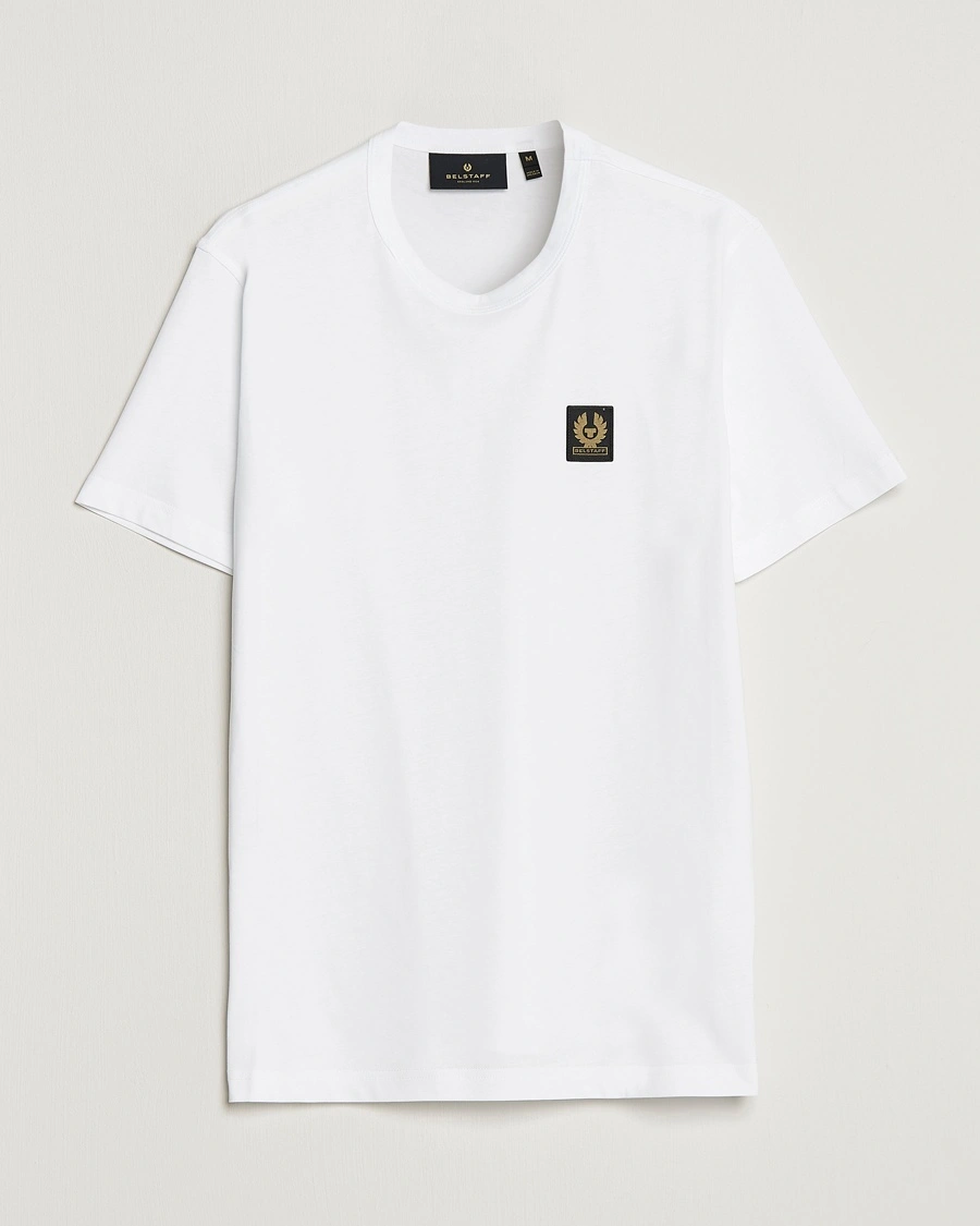 Belstaff Cotton Logo T-Shirt White – Valkoinen