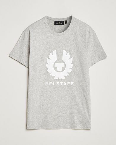 Mies |  | Belstaff | Phoenix Logo T-Shirt Old Silver Heather
