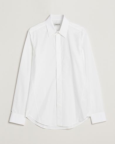 Mies |  | Lanvin | Slim Fit Poplin Shirt White
