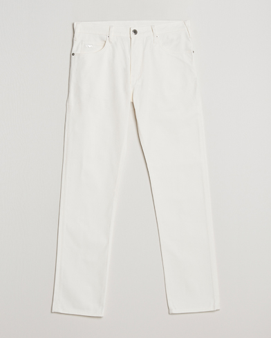 Mies | Farkut | Emporio Armani | 5-Pocket Jeans White