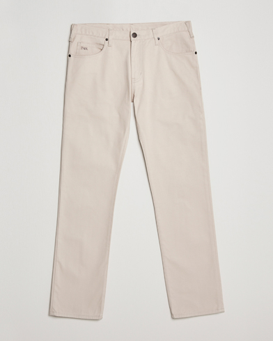 Mies | Valkoiset farkut | Emporio Armani | 5-Pocket Jeans Beige