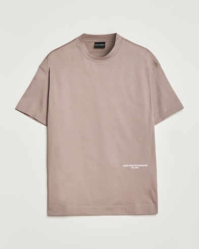 Mies | Emporio Armani | Emporio Armani | Cotton T-Shirt Beige