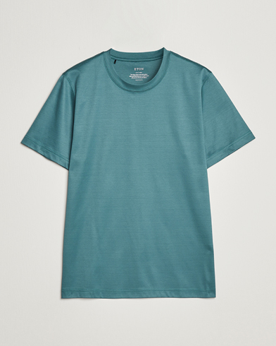 Mies |  | Eton | Filo Di Scozia T-Shirt Green