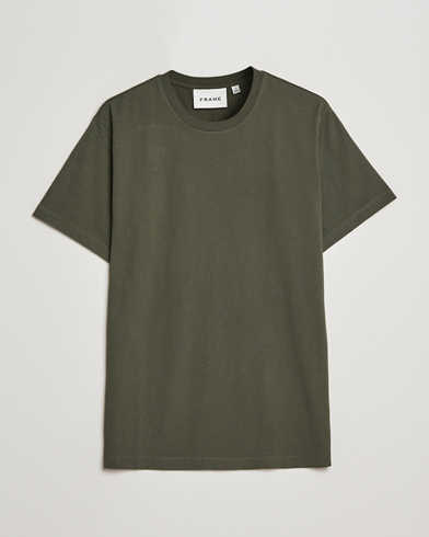 Mies | FRAME | FRAME | Logo T-Shirt Olive Green