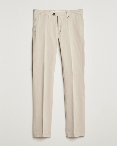 Mies | Canali | Canali | Cotton Stretch Chinos Beige