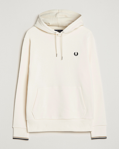 Mies | Fred Perry | Fred Perry | Tipped Hooded Sweatshirt Ecru