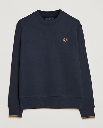 Mies | Fred Perry | Fred Perry | Crew Neck Sweatshirt Navy