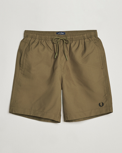 Mies | Uimahousut | Fred Perry | Classic Swimshorts Uniform Green